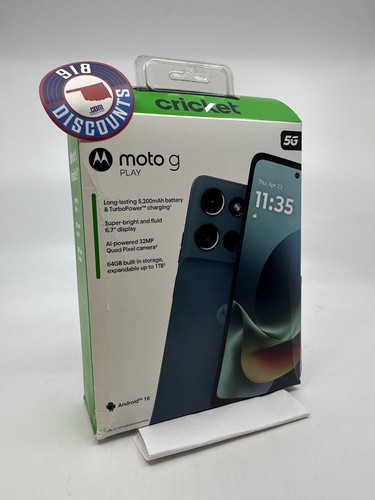 Cricket wireless moto play - cricket,