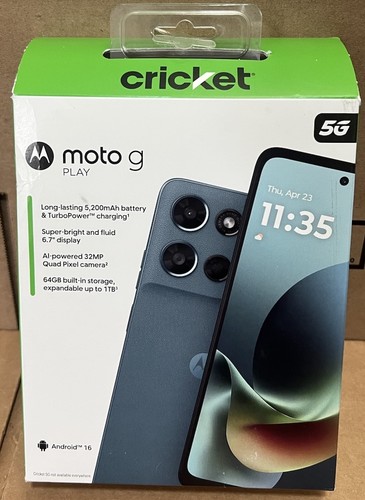 New sealed moto play 2026 - g,