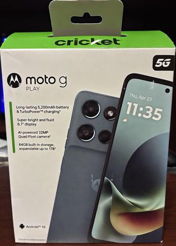 Cricket wireless moto play - wireless,