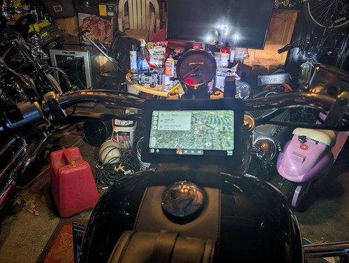 Portable moto car play - play, screen